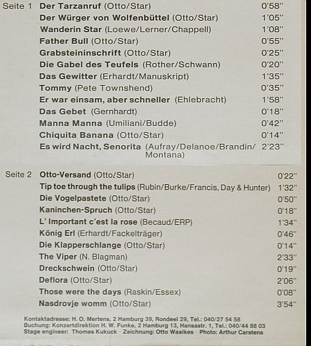 Waalkes,Otto: Live Im Audimax, R&uuml;ssl(SPR 0100), D, 1973 - LP - V6950 - 6,00 Euro