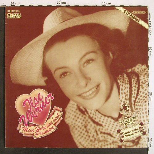 Werner,Ilse: Mein Herz hat heut Premiere, Foc, H&ouml;rZu Exclusiv(134-31 779/80 M), D,  - 2LP - V6961 - 9,00 Euro