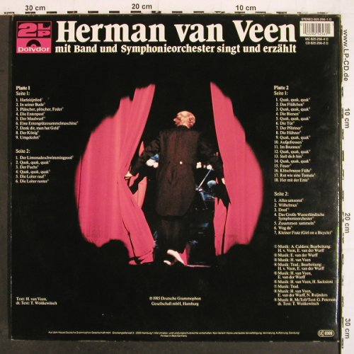 Van Veen,Herman: Die Musikfabel von der Ente Quak, Polydor(825 256-1), D, Foc, 1985 - 2LP - V6962 - 7,50 Euro