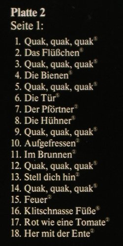 Van Veen,Herman: Die Musikfabel von der Ente Quak, Polydor(825 256-1), D, Foc, 1985 - 2LP - V6962 - 7,50 Euro