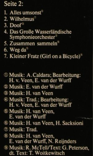 Van Veen,Herman: Die Musikfabel von der Ente Quak, Polydor(825 256-1), D, Foc, 1985 - 2LP - V6962 - 7,50 Euro