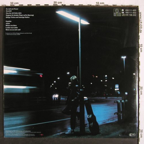 Waggershausen,Stefan: Tabu, Ariola(206 111-620), D, 1984 - LP - V6997 - 5,00 Euro