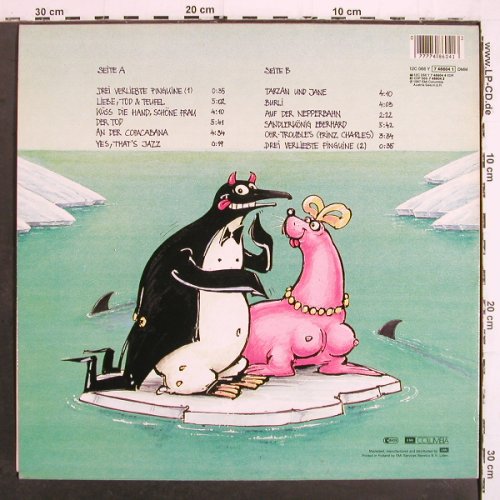 EAV: Liebe,Tod & Teufel -Teil 1, EMI (7 48604 1), D, 1987 Typ: LP Best.-Nr.: V7005 Preis: 5,00 Euro.