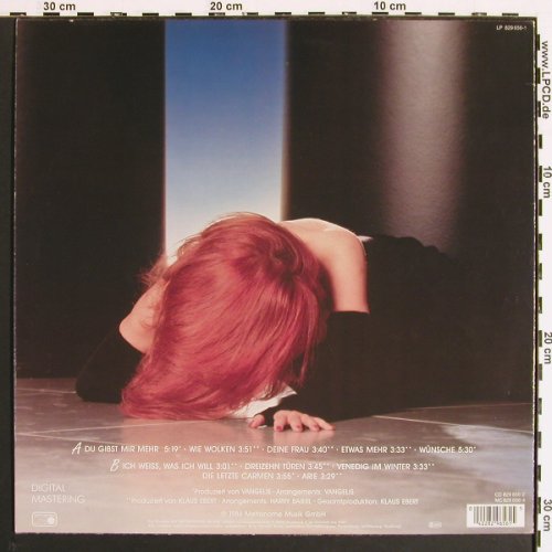 Milva: Geheimnisse, Metronome(829 656-1), D, 1986 - LP - V7166 - 6,00 Euro