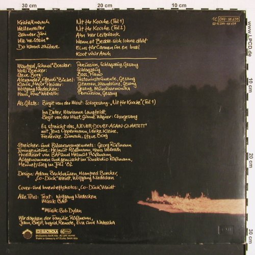 BAP: Vun Drinne Noh Drusse, Foc, Booklet, Musikant(064-46 639), D, 1982 - LP - V7206 - 5,00 Euro