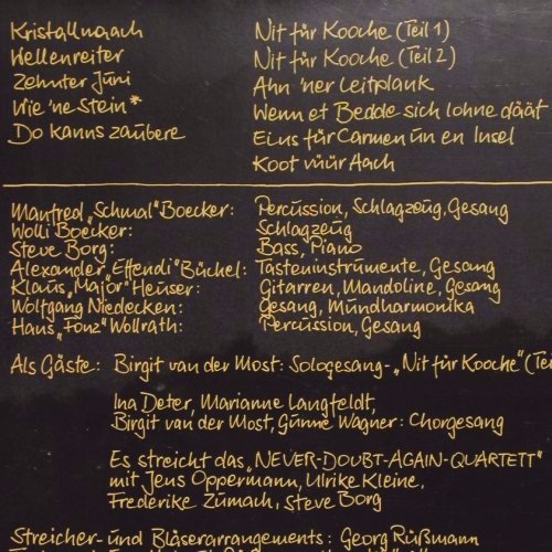 BAP: Vun Drinne Noh Drusse, Foc, Booklet, Musikant(064-46 639), D, 1982 - LP - V7206 - 5,00 Euro