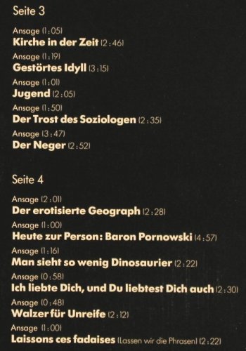 von Versen,Lothar: Der Entertainer - Live, Foc, Intercord(INT 180.026), D, 1976 - 2LP - V7210 - 7,50 Euro