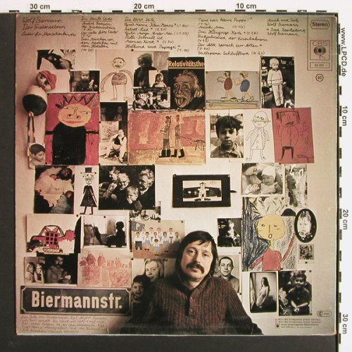 Biermann,Wolf: Der Friedensclown, CBS(82 262), NL, 1977 - LP - V7227 - 5,00 Euro