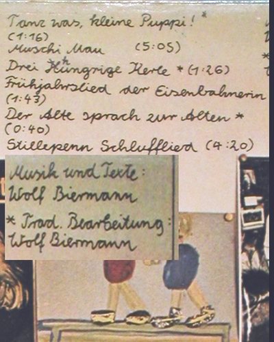 Biermann,Wolf: Der Friedensclown, CBS(82 262), NL, 1977 - LP - V7227 - 5,00 Euro