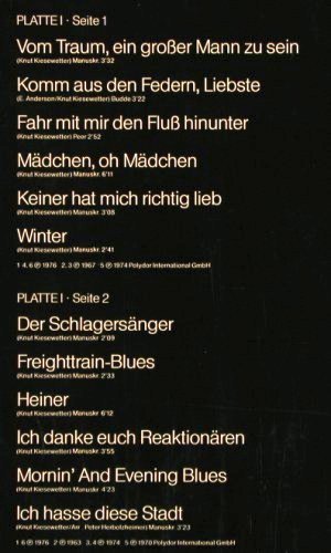 Kiesewetter,Knut: Stargala, Foc, Polydor (2664 187), D Typ: 2LP Best.-Nr.: V7300 Preis: 7,50 Euro.