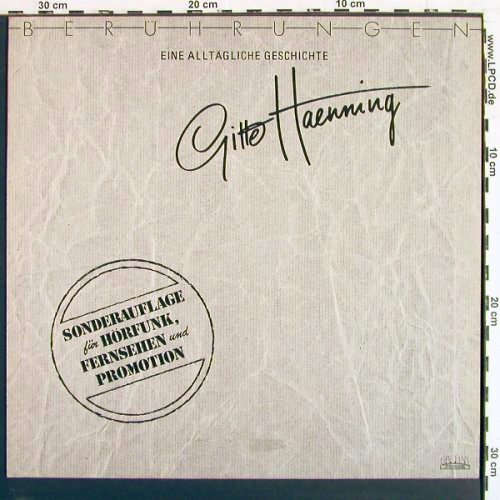 Gitte Haenning: Ber&uuml;hrungen, 10 Tr. Promo, Global(205 768-000), D, 1983 - LP - V7351 - 7,50 Euro