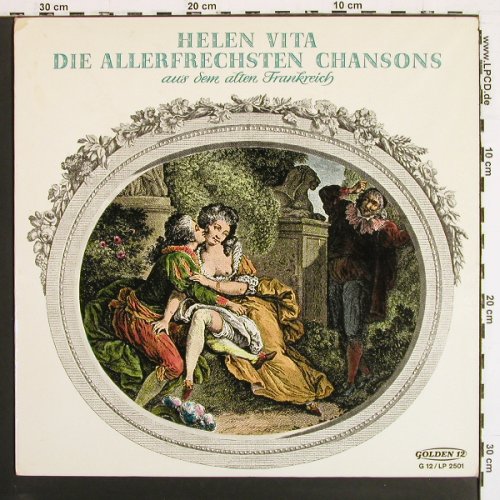 Vita,Helen: Die allerfrechsten Chansons, m &sol;vg+, Golden 12 (G12&sol;LP 2501), D, Mono Typ: LP Best.-Nr.: V7405 Preis: 5,00 Euro.