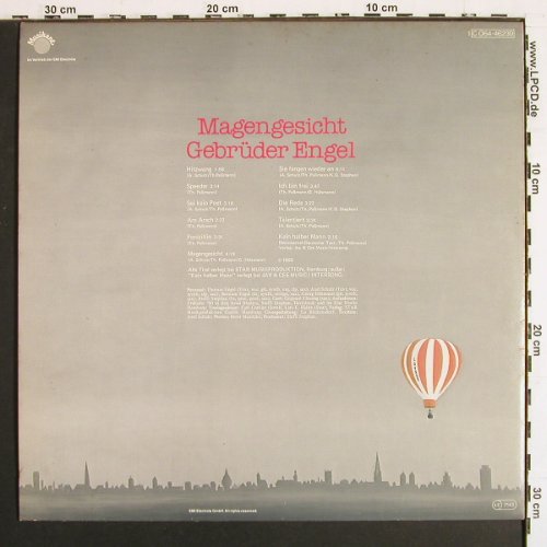 Gebr&uuml;der Engel: Magengesicht, Musikant(064-46239), D, 1980 - LP - V7472 - 6,00 Euro