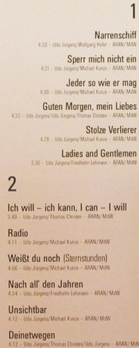 J&uuml;rgens,Udo: Deinetwegen, Ariola(207 900-630), D, 1986 - LP - V7483 - 5,00 Euro
