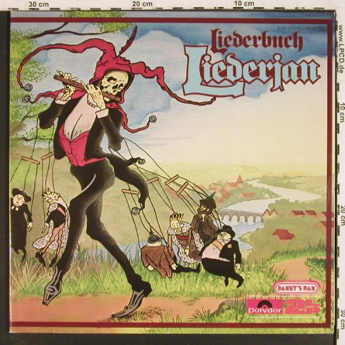 Liederjan: Liederbuch, Foc, Polydor (2630 106), D, 1979 Typ: 2LP Best.-Nr.: V7860 Preis: 9,00 Euro.