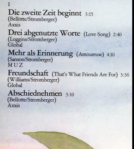 Stromberger,Barbara: Die zweite Zeit beginnt.., Philips (6305 239), D, 1975 Typ: LP Best.-Nr.: Y1028 Preis: 4,00 Euro.