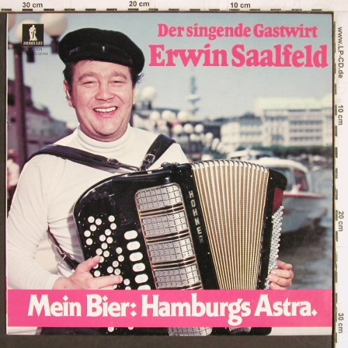 Saalfeld,Erwin: Der Singende Gastwirt, Herkules (H-10004), D Typ: LP Best.-Nr.: Y4542 Preis: 7,50 Euro.
