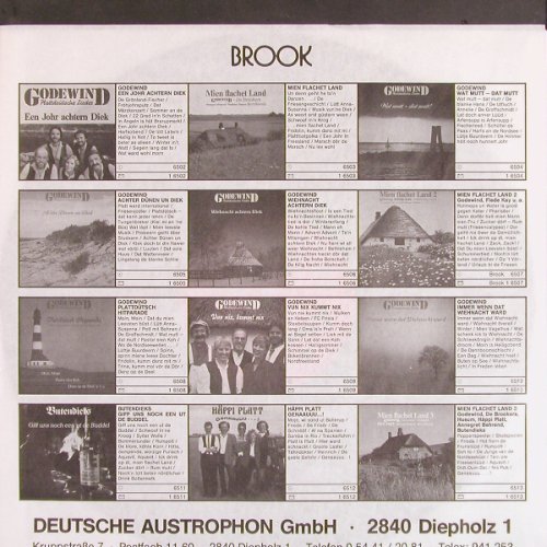 Godewind: Immer wenn dat Wiehnacht ward, Brook(6510), D, 1985 - LP - Y6938 - 6,00 Euro