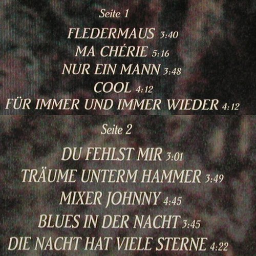 Reichel,Achim: Fledermaus, WEA (242 286-1), D, 1988 Typ: LP Best.-Nr.: Y948 Preis: 4,00 Euro.