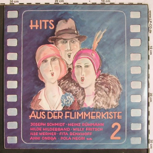 V.A.Hits aus der Flimmerkiste 1: Heinz Rühmann... Ilse Werner, Foc, Amiga (red)(8 40 173-174), DDR, 1978 - 2LP - V3786 - 9,00 Euro