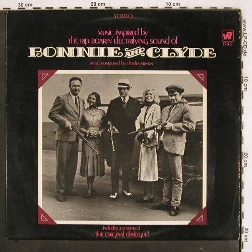 Bonnie & Clyde: Music inspired by, music+dialogue, WB(WS 1742), D, m-/vg+, 1968 - LP - V3914 - 20,00 Euro