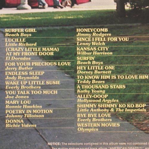 American Graffiti Vol.III: Beach Boys...Toni Fischer, Foc, MCA(MCA2-8008), S, 1976 - 2LP - V3929 - 9,00 Euro
