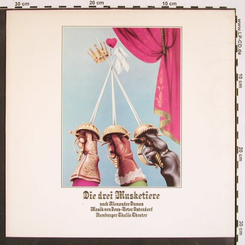 Drei Musketiere: Musik v. Jens-Peter Ostendorf, Thalia Theater Hamburg(ST-JPO-22978), D, 1982 - LP - V4174 - 12,50 Euro