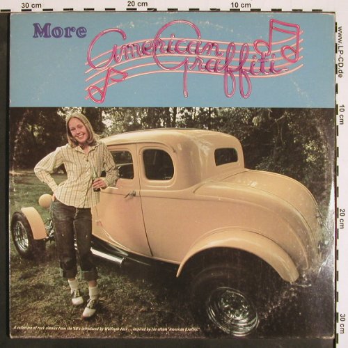 More American Graffiti: 25 Tr., Foc, MCA(MCA2-8007), US, 1975 - 2LP - V4232 - 9,00 Euro