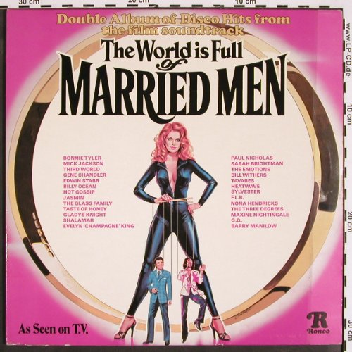 The World is Full of Married Men: Double Album of Disco Hits.., Foc, Ronco(RTD 2038), UK, 1979 - 2LP - V4253 - 9,00 Euro