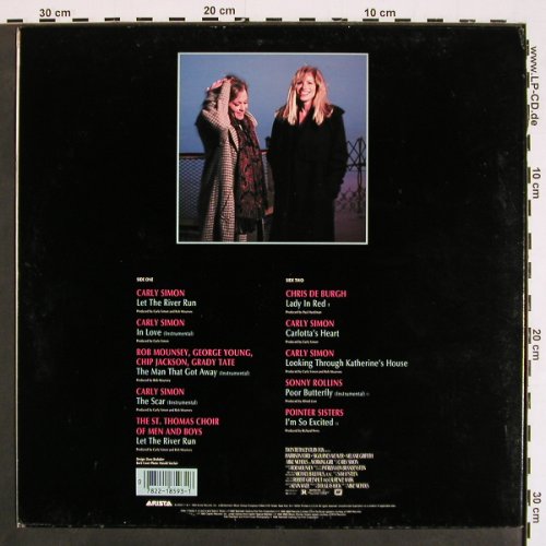 Working Girl: feat Music by Carly Simon, Arista (AL-8593), US, 1989 Typ: LP Best.-Nr.: V4560 Preis: 6,00 Euro