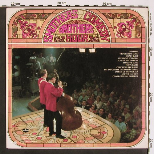 Smothers Comedy Brothers: Hour, Foc, Mercury (SR-61193), US, co, 1968 Typ: LP Best.-Nr.: V4673 Preis: 8,00 Euro