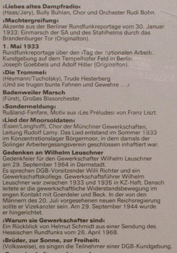V.A.Neue Heimat präs. Hörbilder: aus der Gesch.d.deut.Gewerkschaft.., Neue Heimat (3081), D, 1976 Typ: 2LP Best.-Nr.: V5111 Preis: 9,00 Euro