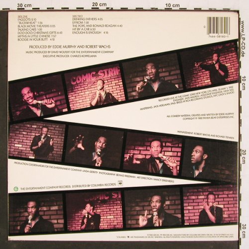 Murphy,Eddie: Same, Live Comic Strip N.Y.1982, Columbia (PC 38180), US(spoken), 1982 Typ: LP Best.-Nr.: V5164 Preis: 9,00 Euro