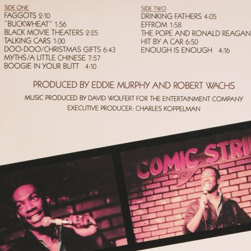 Murphy,Eddie: Same, Live Comic Strip N.Y.1982, Columbia (PC 38180), US(spoken), 1982 Typ: LP Best.-Nr.: V5164 Preis: 9,00 Euro
