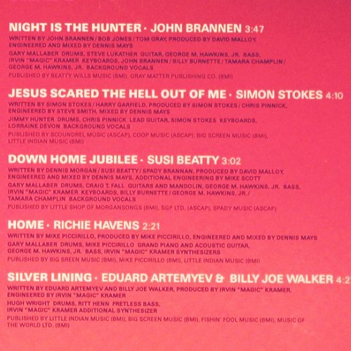 Homer And Eddie: Original Soundtrack (V.A.), Virgin(210 228), D, 1989 - LP - V5320 - 5,00 Euro