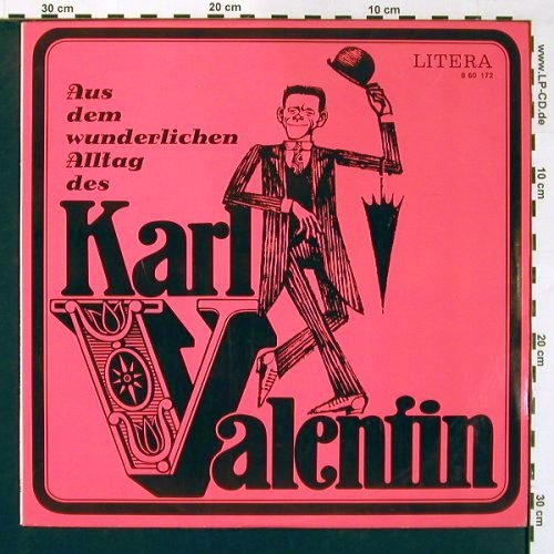 Valentin,Karl: Aus dem wunderlichen Alltag des, Litera, hist Rec. (8 60 172), DDR, 1974 Typ: LP Best.-Nr.: V5433 Preis: 6,00 Euro