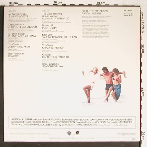 Summer Lovers: Michael Sembello.. B.Poledouris, WB(WB K 57 020), D, 1982 - LP - V5517 - 5,00 Euro