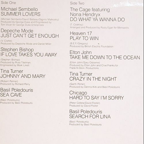 Summer Lovers: Michael Sembello.. B.Poledouris, WB(WB K 57 020), D, 1982 - LP - V5517 - 5,00 Euro