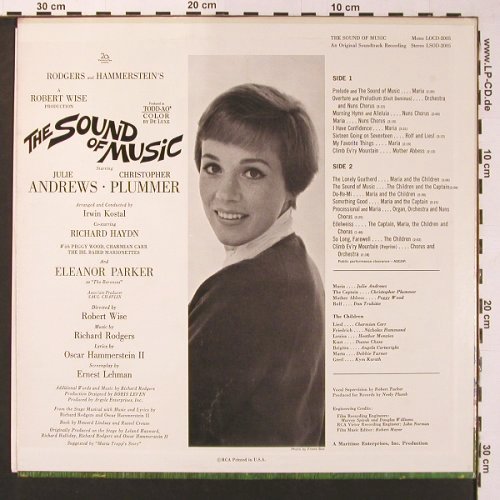 Sound of Musik: Soundtrack,Rodgers / Hammerstein, RCA Victor, incl.Booklet(LOCD-2005), US, Mono, 1965 - LP - V5656 - 12,50 Euro