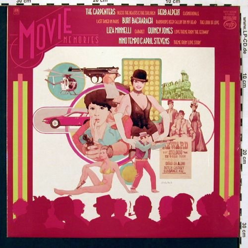 V.A.Movie Memories: Burt Bacharach,Carpenters..12 Tr., MFP (MFP 50438), UK, 1975 Typ: LP Best.-Nr.: V5687 Preis: 6,00 Euro
