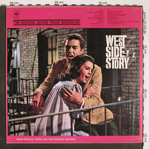 West Side Story: La Musica en el Cine 4,sung in engl, Belter(2-90.004), E, 1982 - LP - V5742 - 5,00 Euro