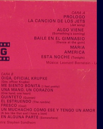 West Side Story: La Musica en el Cine 4,sung in engl, Belter(2-90.004), E, 1982 - LP - V5742 - 5,00 Euro