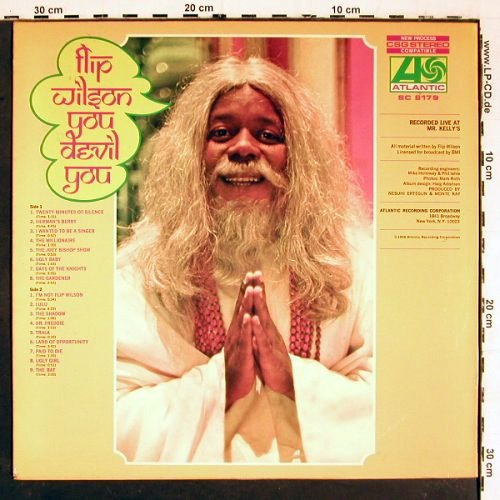 Flip Wilson: You Devil You, Atlantic(SC 8179), D, 1968 - LP - V5802 - 6,00 Euro