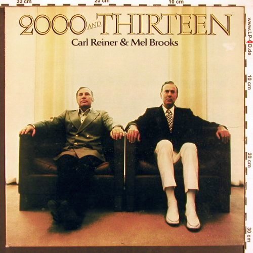 Reiner,Carl & Mel Brooks: 2000 and Thirteen,(comedy)  m /vg+, WB(BS 2741), US, 1973 - LP - V6063 - 9,00 Euro