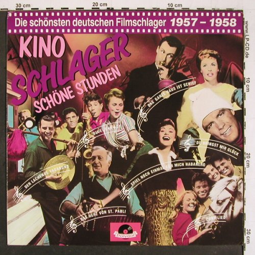 V.A.Kino-Schlager-Schöne Stunden: 1957-1958, Heidi Brühl...Bibi Johns, Polydor (819 717-1), D Typ: LP Best.-Nr.: V6079 Preis: 6,00 Euro.