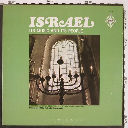 Israel - Its Music and its People: told by Christobel Weerasinghe, Desto(D-503), US, Mono,  - LP - V6181 - 9,00 Euro