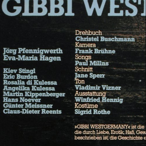 Gibbi Westgermany: Paul Millns, Bino...(Musik,Dialoge), Telefunken (6.24323 AS), D, 1980 Typ: LP Best.-Nr.: V6365 Preis: 7,50 Euro.