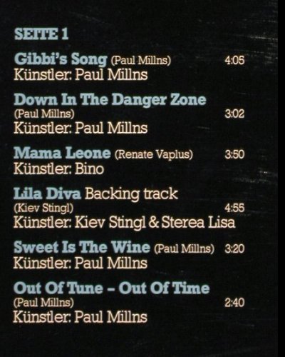 Gibbi Westgermany: Paul Millns, Bino...(Musik,Dialoge), Telefunken (6.24323 AS), D, 1980 Typ: LP Best.-Nr.: V6365 Preis: 7,50 Euro.