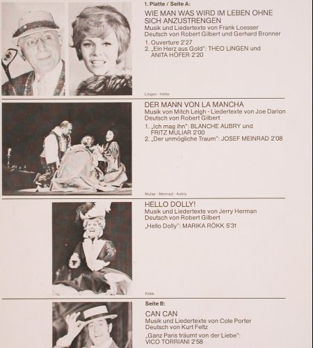 V.A.10 Jahre Musical: im Theater an der Wien, Foc, Preiser (SPR 9811/12), A Typ: 2LP Best.-Nr.: V6420 Preis: 7,50 Euro.