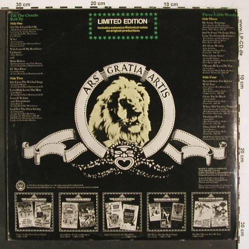 Till TheCloudsRollBy  3Little Words: Those Glorious MGM Musicals, Foc, MGM (2-SES-45-ST), US, 1973 Typ: 2LP Best.-Nr.: V6423 Preis: 12,50 Euro.